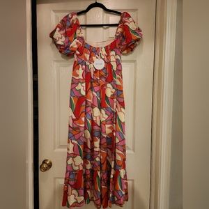 Baby doll Midi dress
